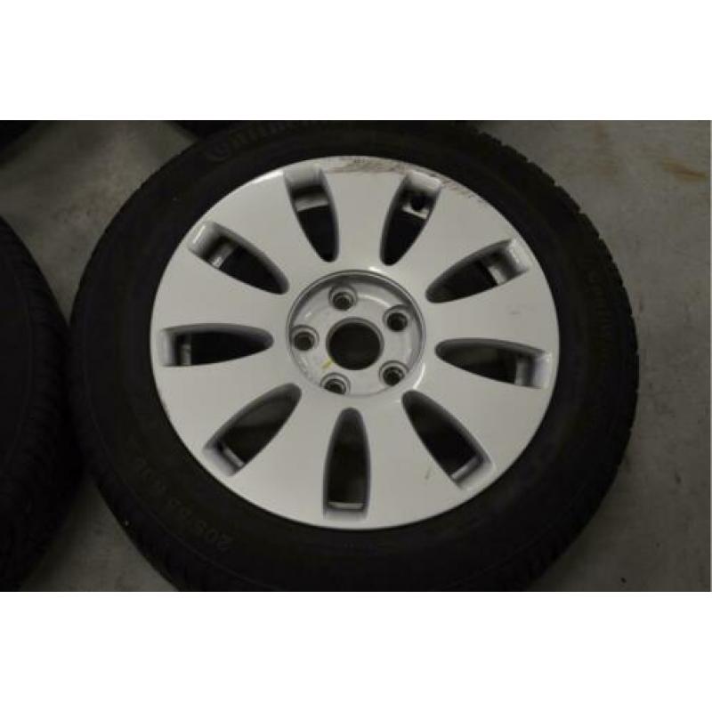 16" Audi A4 Velgen 5x112 ET42 Zilver + Winterbanden
