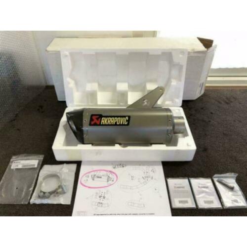 Akrapovic uitlaat demper Ducati Monster 1200 1200S 821 14-16
