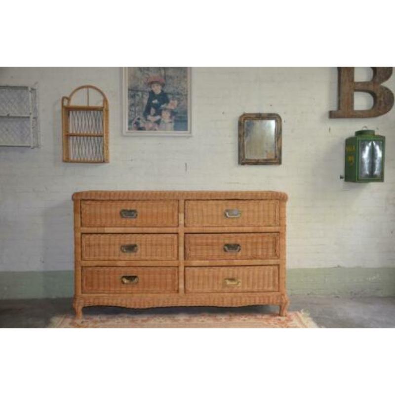 Dressoir rotan, kast rotan
