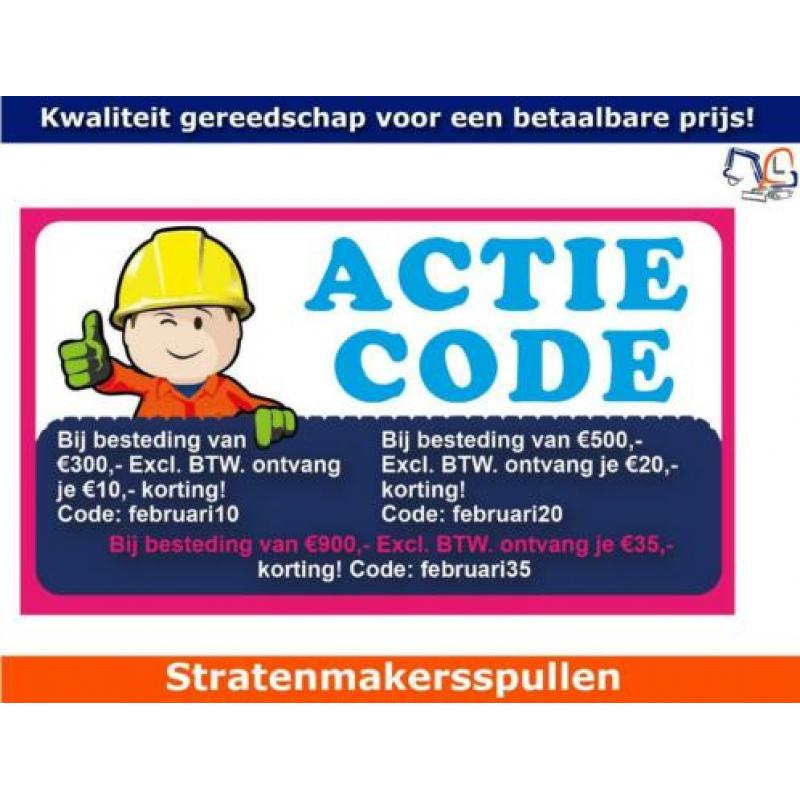 Kant afrijlat - bandenmaatje hoogte instelbaar 20cm breed
