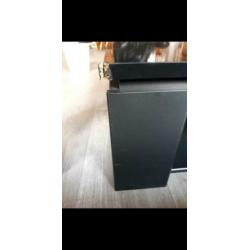 Houten werktafels, tv meubel en salontafel