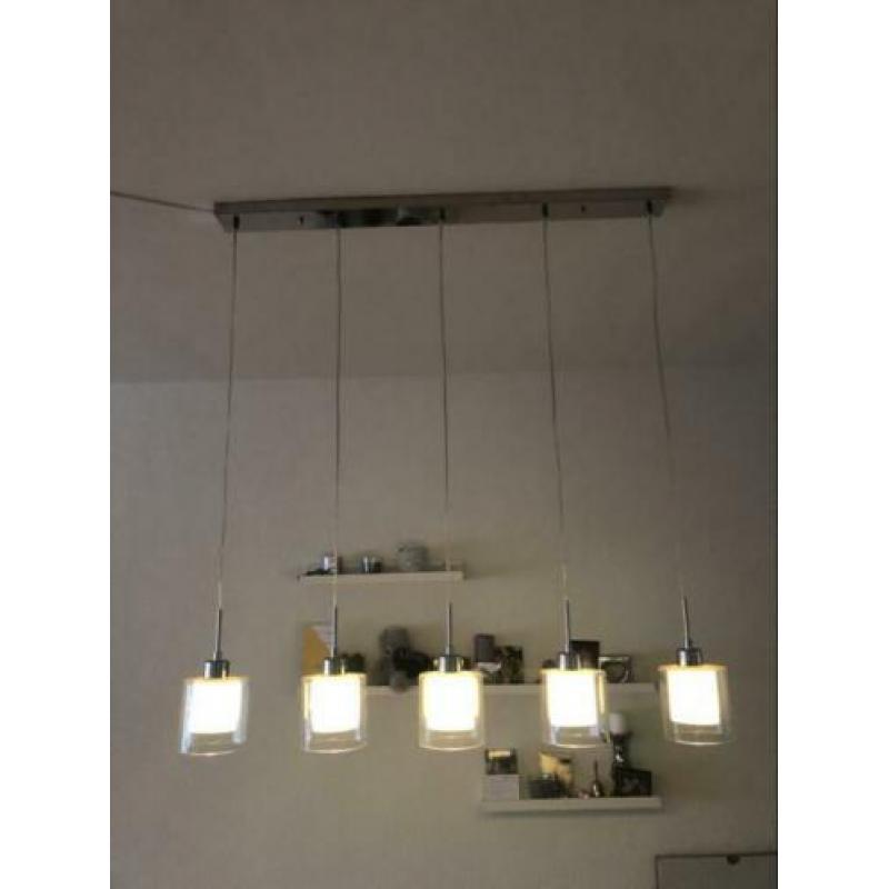 Mooie hanglamp met 5 lichtbronnen