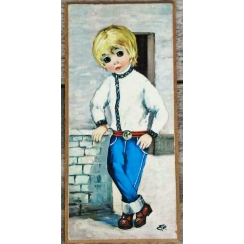 Prent van jongetje