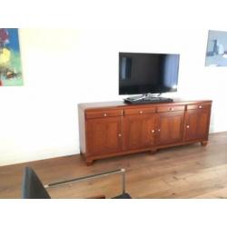 kersenhouten dressoir 4 deurs