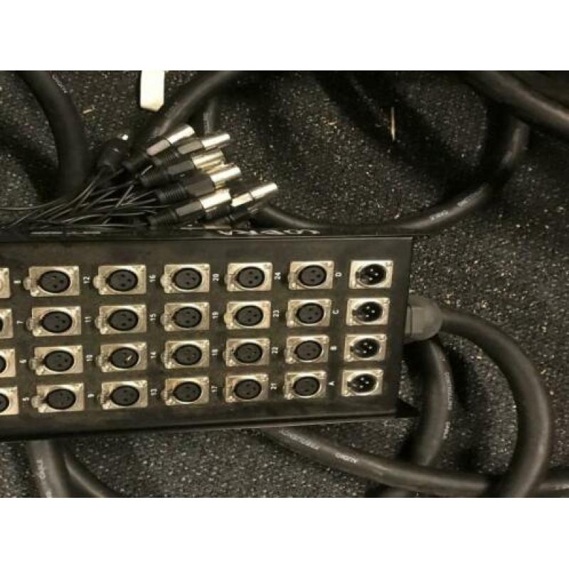 MULTIKABEL snake 24/4 20 meter