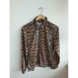 SUPERTRASH Barsy Tiger blouse xs