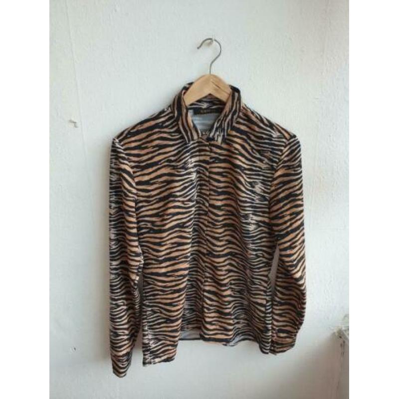 SUPERTRASH Barsy Tiger blouse xs