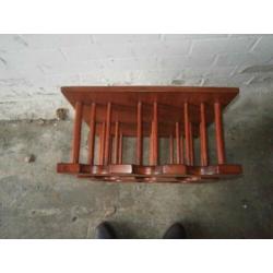 brocante ,vintage wijnrek/wijn rek