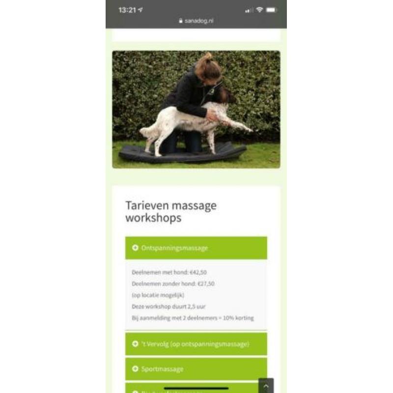 Honden oppas in huiselijke liefdevolle sfeer.