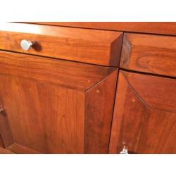 kersenhouten dressoir 4 deurs