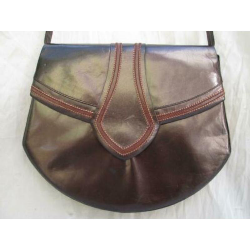 Vintage Bally International Schouder Tas City-Bag Damestas