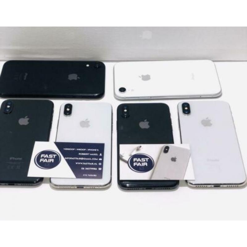 iPhone X | XR | XS | XS Max | garantie | factuur | Apple