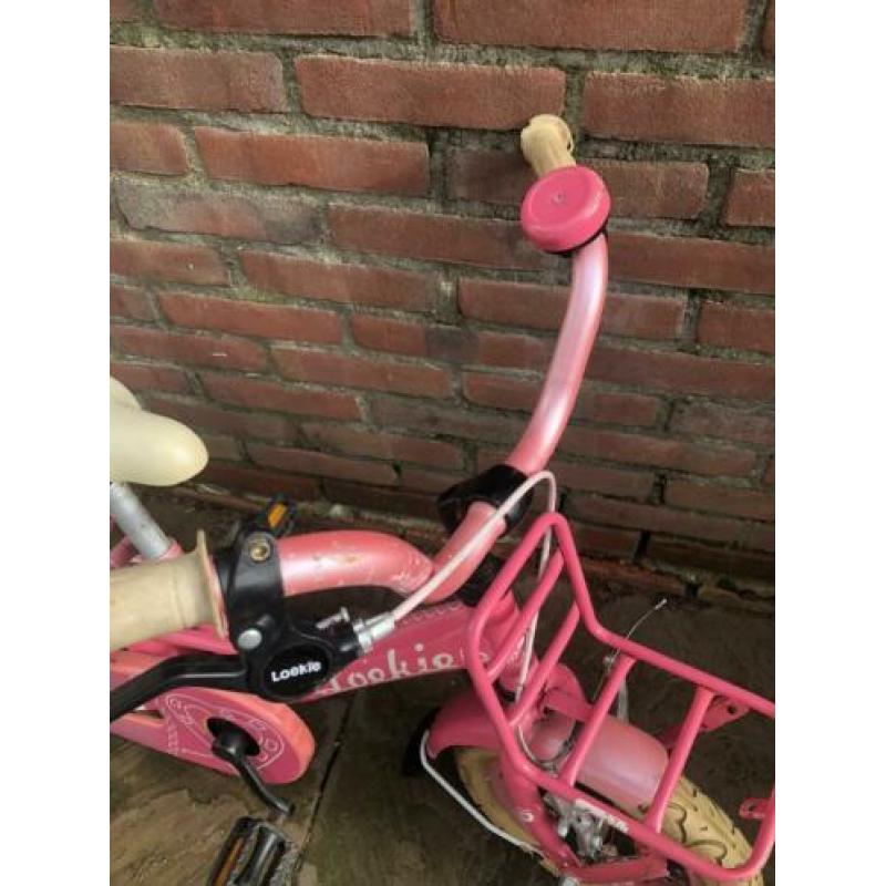 Loekie prinses meisjes fiets 12 inch
