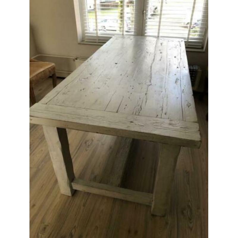 Oude houten tafel