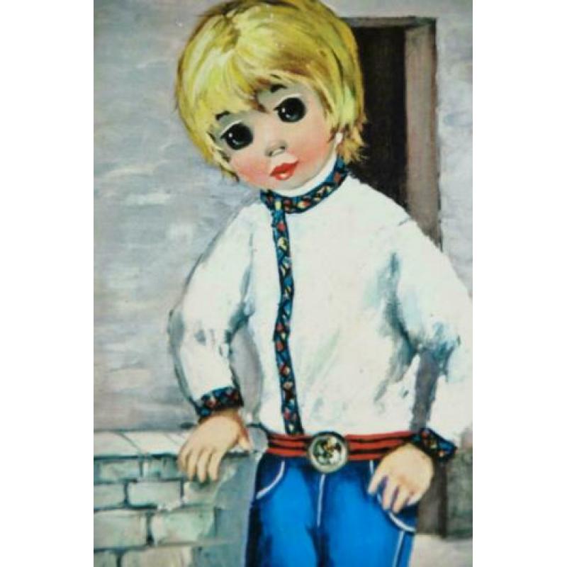 Prent van jongetje