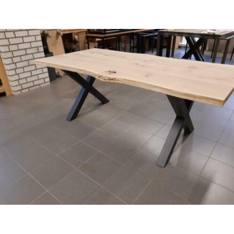 eiken en sloophout tafelbladen