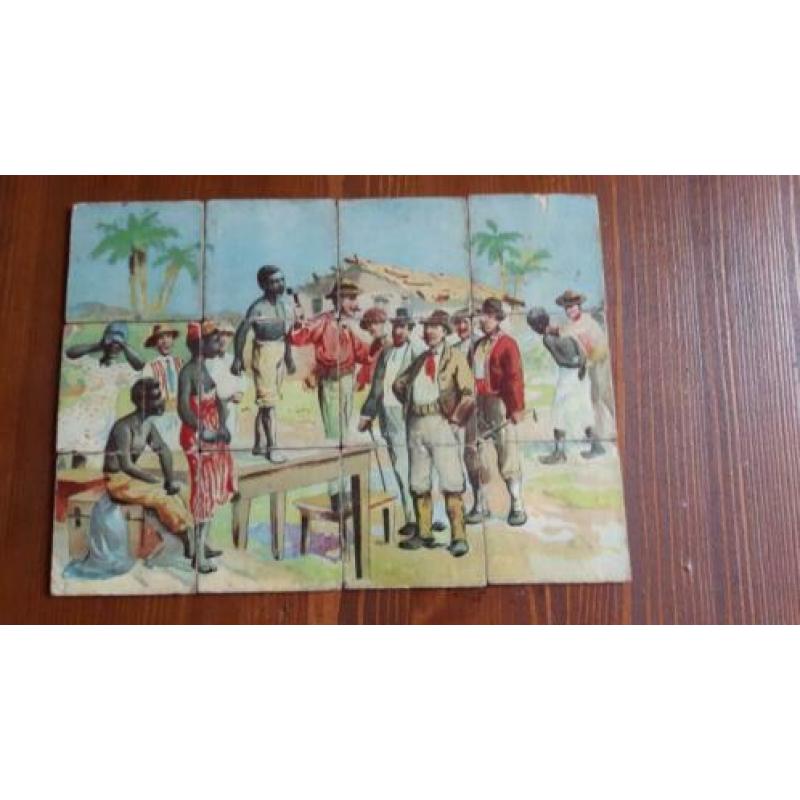 antieke puzzels 100 jaar oud
