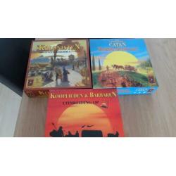 3x De Kolonisten van Catan ( Kooplieden, Amerika, Europa)