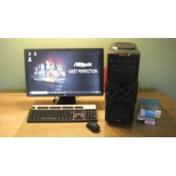 Game/werk SSD p.c AS Rock 4e generatie, Quad Core compl set.