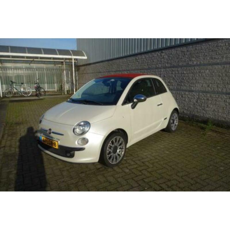 Fiat 500 C 1.2 Rock, Lederen bekleding Automaat