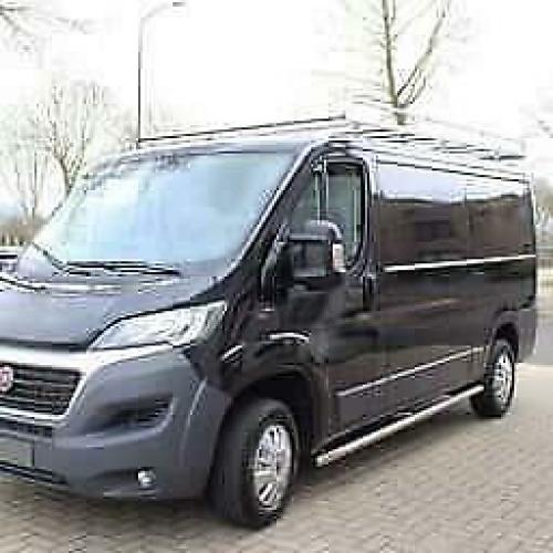 Sidebars fiat ducato l2 2006+ hoogglans rvs €435 excl btw