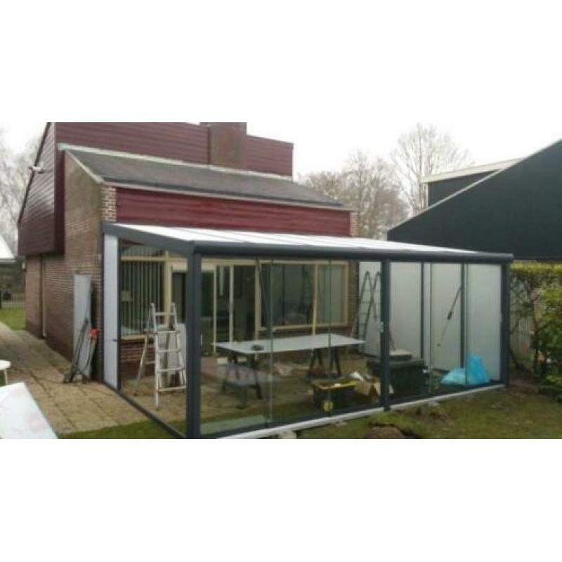 Goedkoopste glazen schuifpanelen voor overkapping, veranda