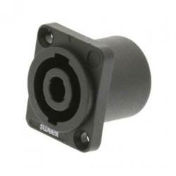 Sweex Speakon Connector - 4-Pin ABS Kunststof Zwart Op isOp