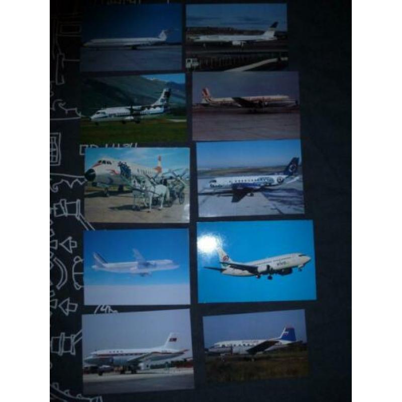 100 vliegtuig kaarten Set 3