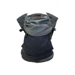 By Kai, Mei Tai, denim kleur draagdoek.