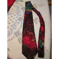 aparte Michaelis stropdas vintage fleurig kunstig