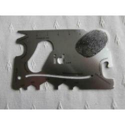 Multitool gereedschap lineaal flessenopener schroevedraaier