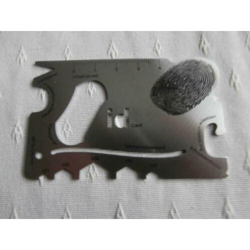 Multitool gereedschap lineaal flessenopener schroevedraaier