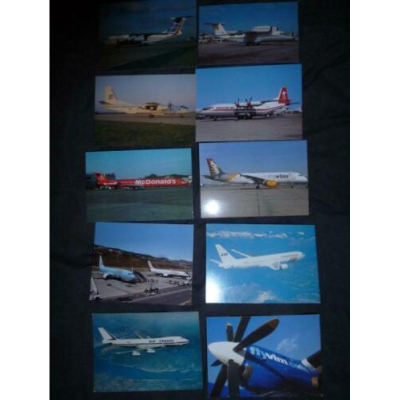 100 vliegtuig kaarten Set 3