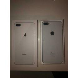 iPhone 8+ zilver