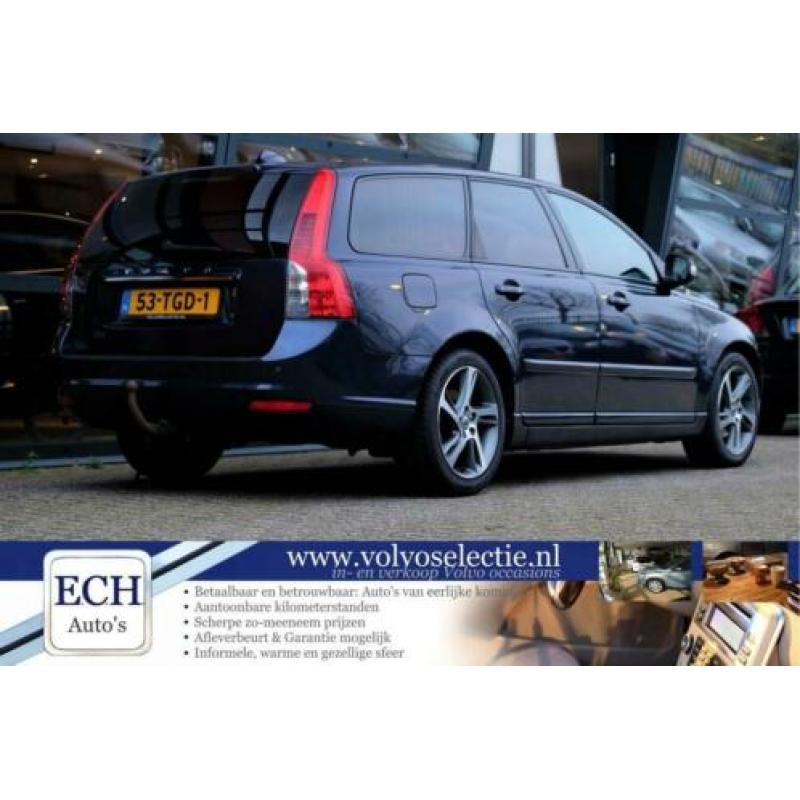 Volvo V50 D2 Limited Edition, Leer, Navi, 17 inch, stoelverw