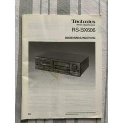 Te koop Vintage Technics cassettedeck RS-BX606