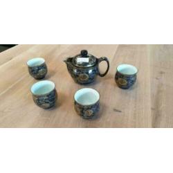 m52 partij van 38 stuks Chinese thee serviesjes