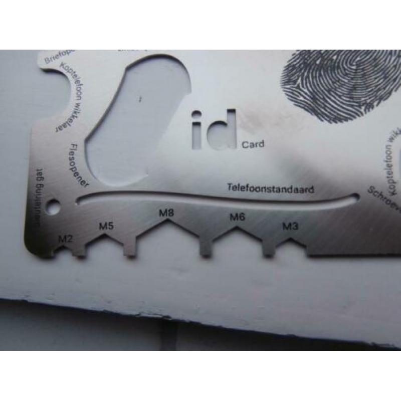 Multitool gereedschap lineaal flessenopener schroevedraaier