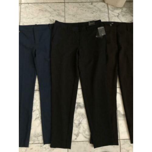 3 Pantalons H&M ZARA Maat 38