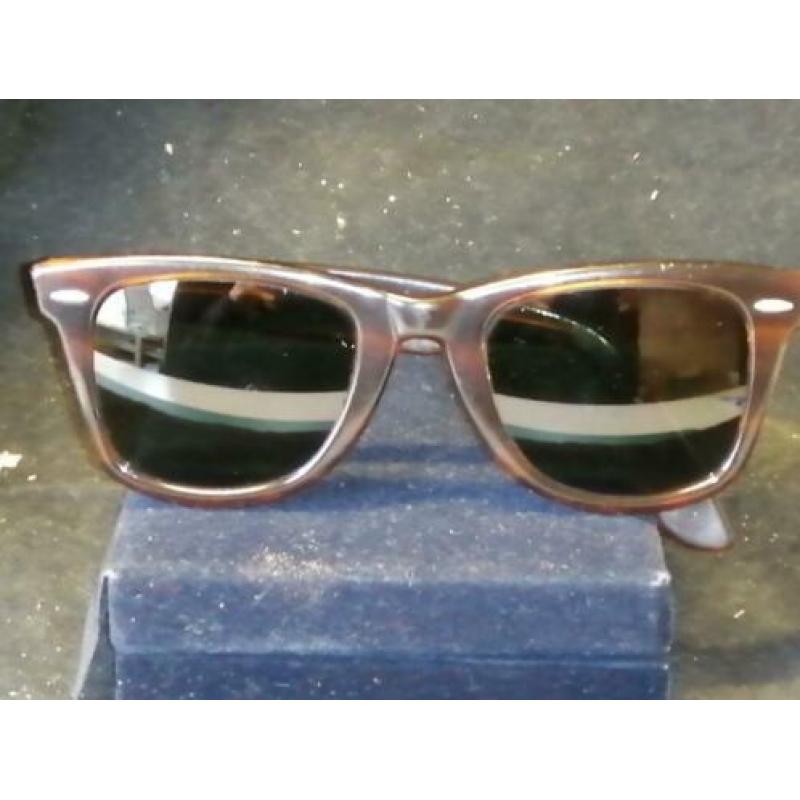 RAY BAN USA B&L Wayfarer zonnebril havana