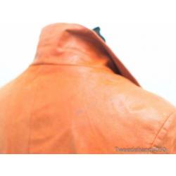 Joy rood lederen dames jasje 86777