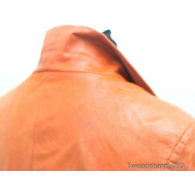 Joy rood lederen dames jasje 86777