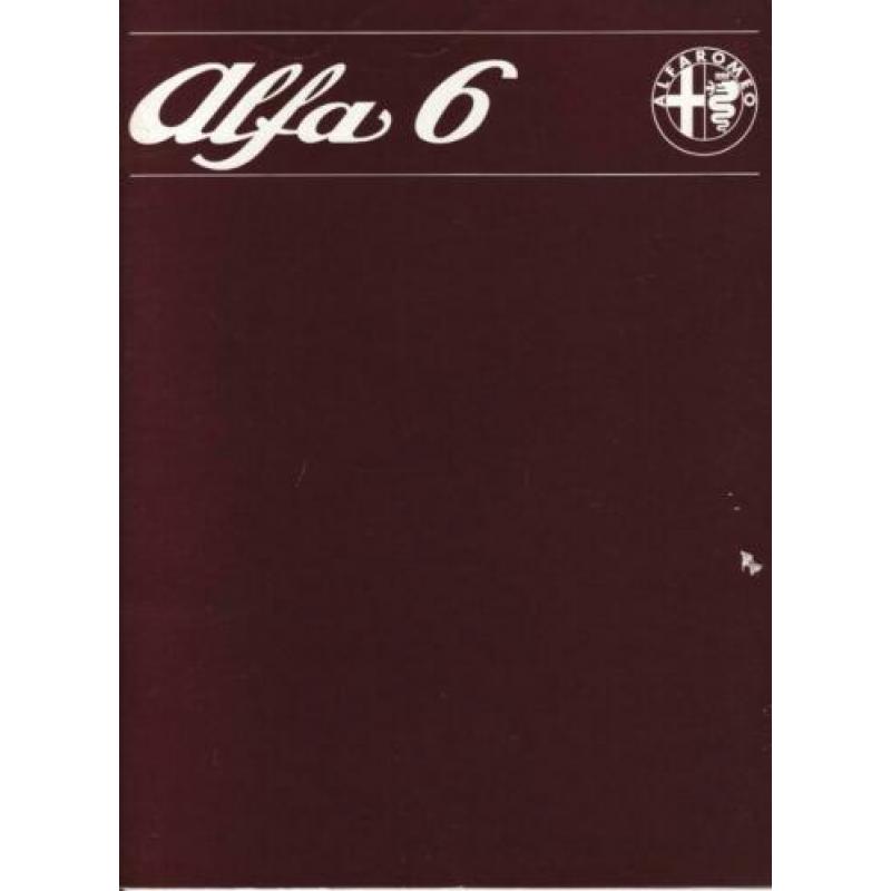 Alfa Romeo 6, set, 1979
