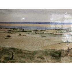 Keramiek schilderij Jean-Paul Furrasola
