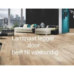 Laminaat legger door heel NL/€4.50pm2