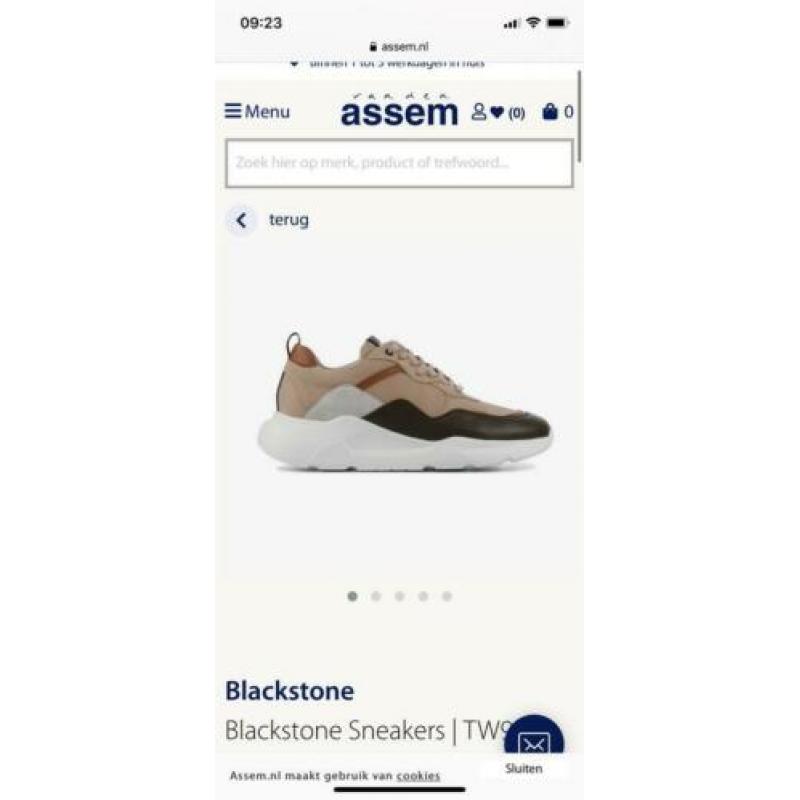 Dames sneakers Blackstone maat 40 nieuw!!nieuwprijs 159,95