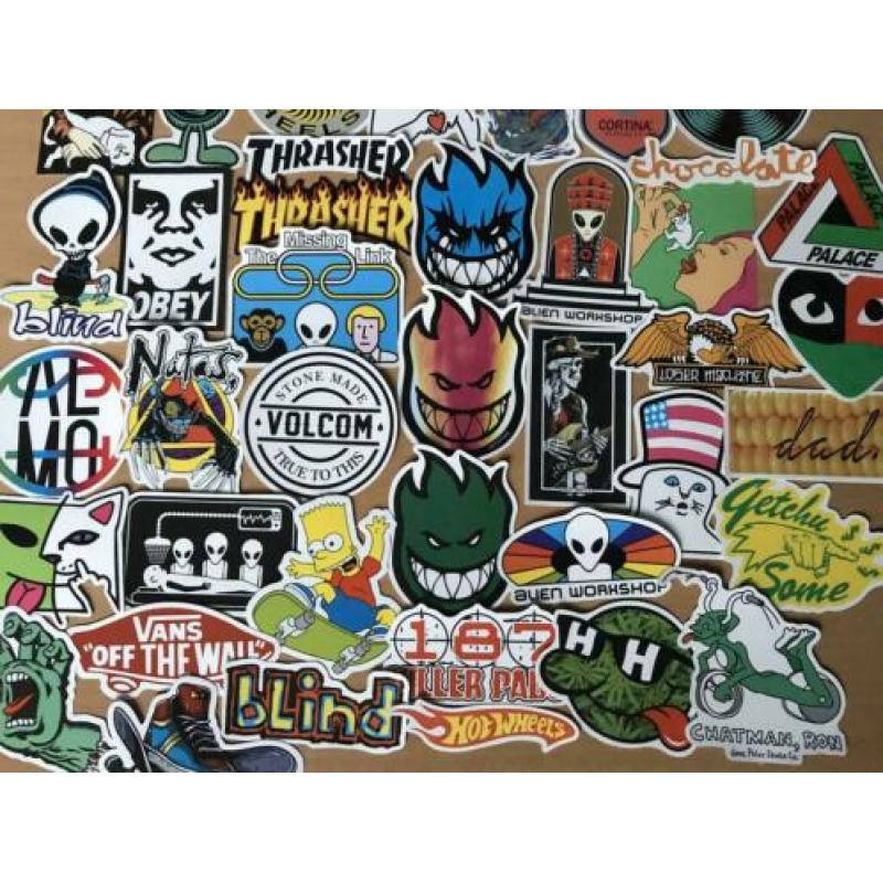 40 hypebeast skate stickers oa LIMITED merk sticker pack