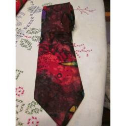 aparte Michaelis stropdas vintage fleurig kunstig