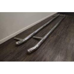 Sidebars peugeot boxer 2006+ l3/l4 hoogglans rvs €465 excl b