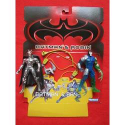 Figuur; Batman & Robin movie, Ivy, Bane, Batgirl, Mr Freeze